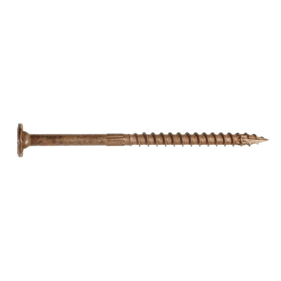 Simpson SDWS16312QR150 Strong-Drive® SDWS FRAMING Screw — 0.160 in. x 3-1/2 in. T25, Quik Guard®, Tan (150-Qty)