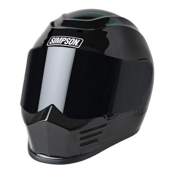 Simpson SPBM2 Speed Bandit Full Face Racing Helmet - Size Medium - Black