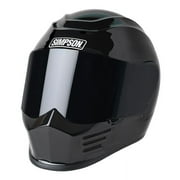 Simpson SPBM2 Speed Bandit Full Face Racing Helmet - Size Medium - Black