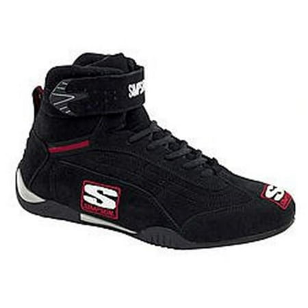Simpson Safety 12.5 in. Adrenaline Shoe, Black