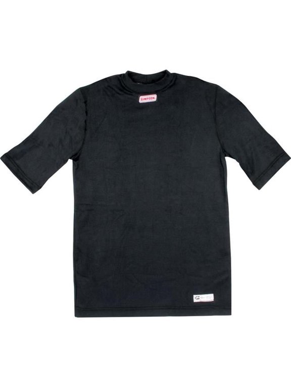 Safety 20602L Carbon X Underwear Top Short Sleeve T-Shirt - Black, Large
