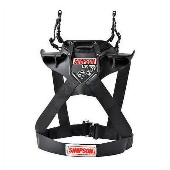 Simpson Safety HSMED11, Hybrid Sport Medium W/ Sliding Tether - Sfi 0