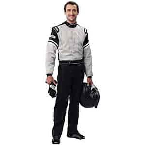 Simpson Safety L205471 Legend ll 1 Piece Driving Suit XL (Gray/Black)
