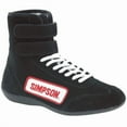thumbnail image 1 of Simpson Safety SIM28105BK High Top Shoes, Size 10.5 - Black, 1 of 1