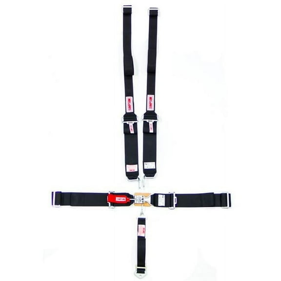 Simpson Safety SIM29063BKH L-L B-I P-D 5 Points Harness Set, Black