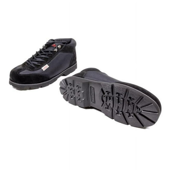 Simpson Safety SIM57105BK Crew Shoe, Black - Size 10.5