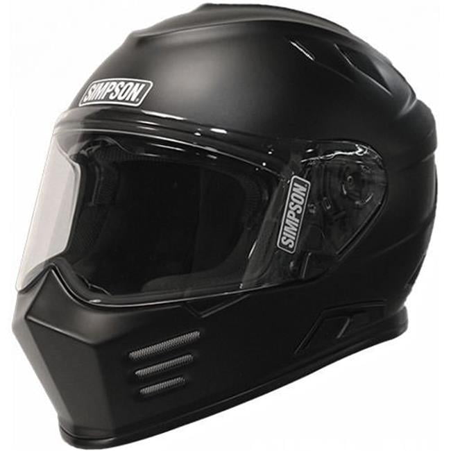 海外並行輸入正規品 SIMGBDS3 Safety Simpson DOT Flat Helmet, Bandit Ghost セキュリティ・セーフティ