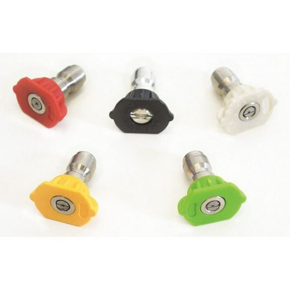 Simpson 80157 High Pressure Stainless Steel Spray Tips Rated up to 3,600 PSI (5 Pc)