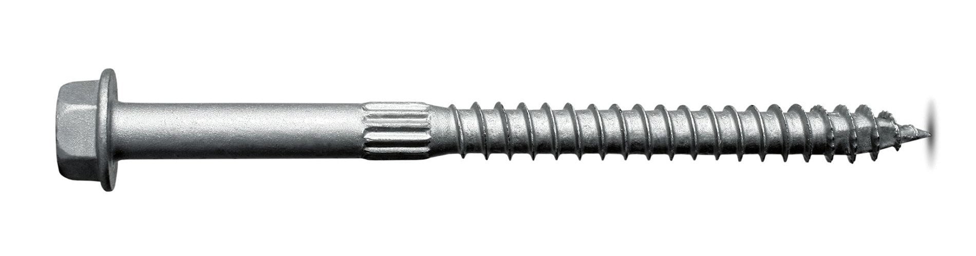 Simpson Screws SDS25312MB 1/4"x3-1/2" 2-1/4" Thread Washer-Head Screw,125PK