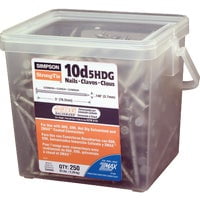 Simpson Strong-Tie 10D5HDG-R Hot Dip Galvanized Connector Nail 9 ga. x 3 in.