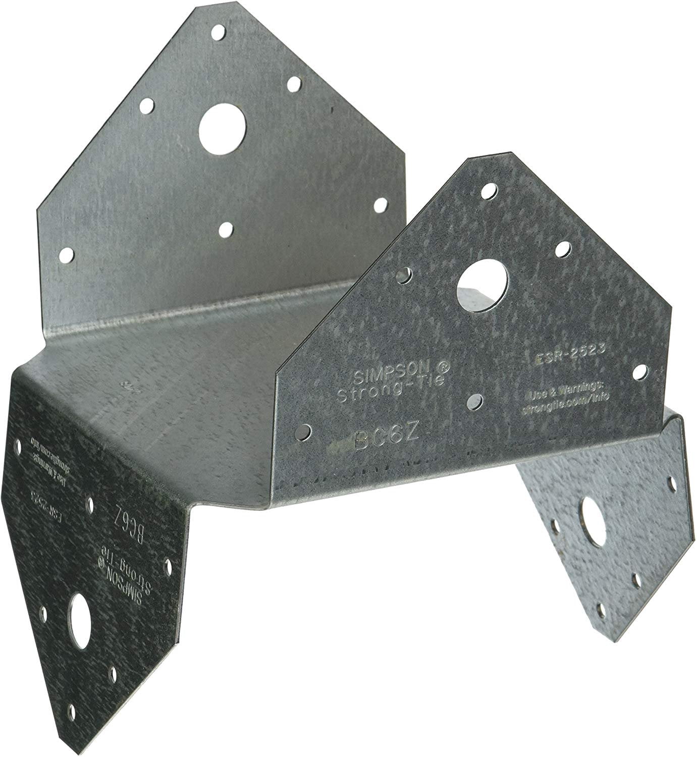 Simpson Strong-Tie BC6 BC Galvanized Post Cap for 6X - Walmart.com