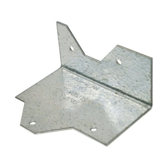 Simpson Strong-Tie 2.4 in. W x 3 in. L Galvanized Steel L-Angle