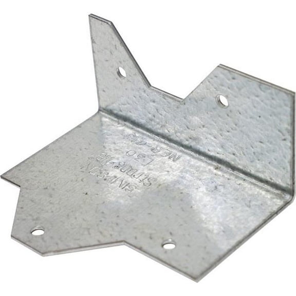Simpson Strong-Tie 2.4 in. W x 3 in. L Galvanized Steel L-Angle