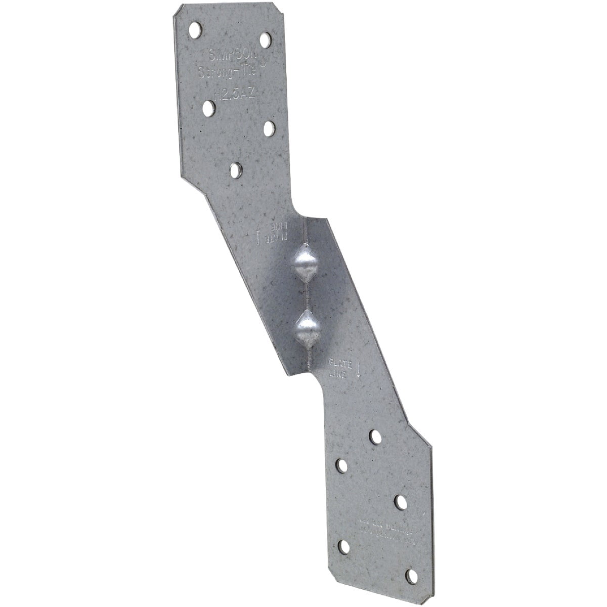 Simpson Strong-Tie 200 Pack H2.5AZ Hurricane Tie Z-Max Finish Steel Zinc Mounting Type Wall Mount 18-Gauge ZMAX Galvanized