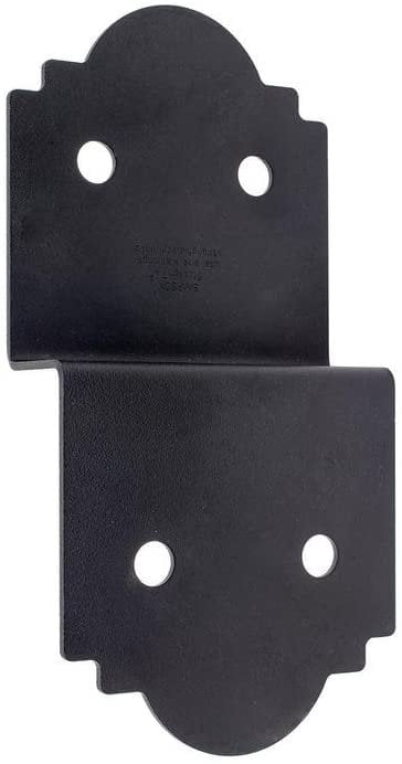 Simpson Strong Tie 253391 5 in. Black Powder Coated Galvanized Steel Joist Tie - Pack of 12