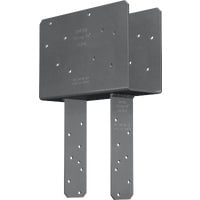 Simpson Strong-Tie Column Base CCQ46SDS2.5 - Galvanized, Easy Installation - 4 x 6 In.