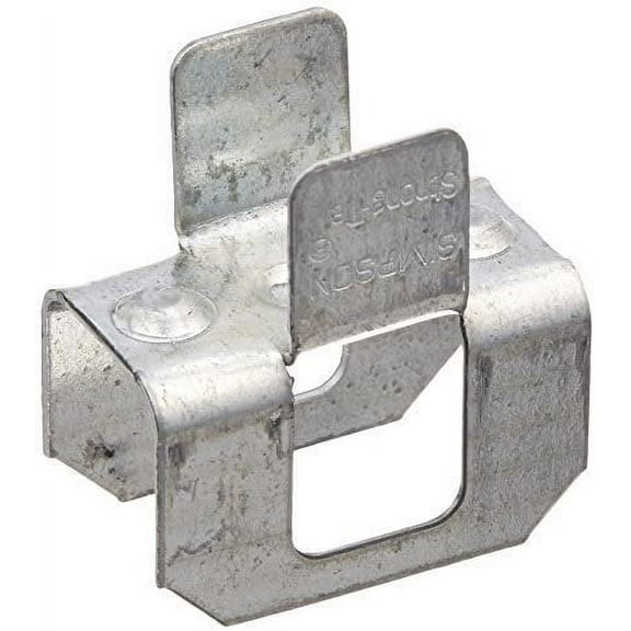 Simpson Strong-Tie Simpson Strong Tie 5/8-R50-10 PSCL 5/8-R50 Panel Sheathing Clip, 50-Pack 10-Pack — Residential Use, Standard Application