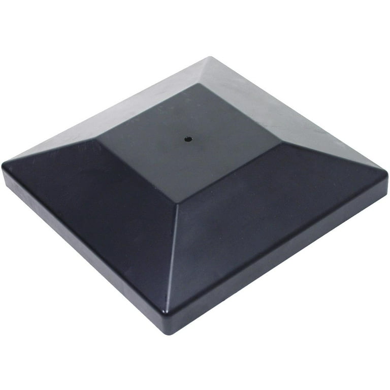 Simpson Strong-Tie Outdoor Accents 6 in. W X 6 ft. L Black Plastic Post Cap Simpson Strong-Tie Outdoor Accents 6 in. W X 6 ft. L Black Plastic Post Cap
