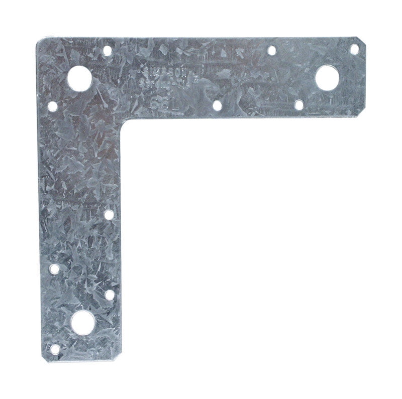 6" x 6" Galvanized Steel L Strap Tie