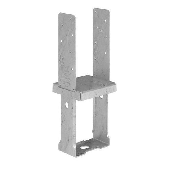Simpson Strong-Tie 5041960 8.75 x 5.5 in. Galvanized Steel Column Base - 12 gal