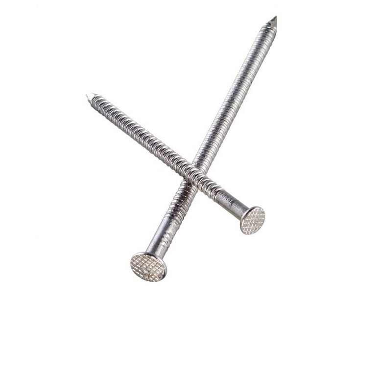 Simpson Strong-Tie 4D 1-1/2 in. Siding Coated Stainless Steel Nail Round Head 5 lb Simpson Strong-Tie 4D 1-1/2 in. Siding Coated Stainless Steel Nail Round Head 5 lb