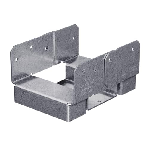 Simpson Strong-Tie ABA46RZ ABA ZMAX Galvanized Adjustable Standoff Post Base for 4x6 Rough