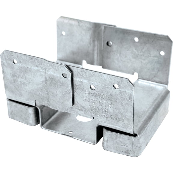 Simpson Strong-Tie ABA46Z ABA ZMAX Galvanized Adjustable Standoff Post Base for 4x6