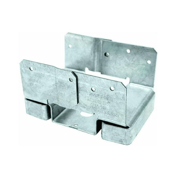 Simpson Strong Tie ABA46Z ZMAX Galvanized 14-Gauge 4x6 Adjustable Post Base 10-per Box
