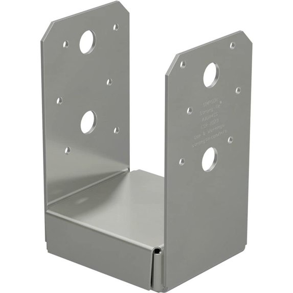 Simpson Strong-Tie ABU44SS - Stainless-Steel Adjustable Post Base for 4x4