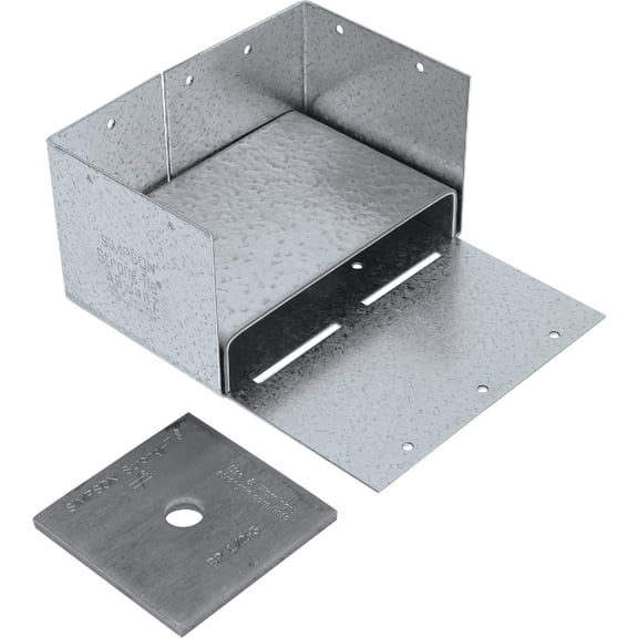 Simpson Strong-Tie ABW46Z ABW ZMAX Galvanized Adjustable Standoff Post Base for 4x6