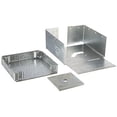 thumbnail image 1 of Simpson Strong Tie ABW66RZ ZMAX Galvanized 12-Gauge 6-Inch by 6-Inch Rough Adjustable Post Base by Simpson Strong-Tie, 1 of 3