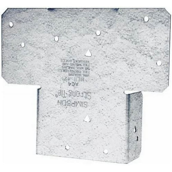 Simpson Strong Tie AC4 18-Gauge 4X Adjustable Post Cap 20-per Box