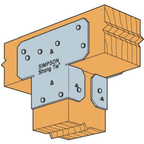 Simpson Strong-Tie AC4 AC Galvanized Adjustable Post Cap for 4X