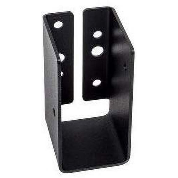 Simpson Strong-Tie APLH24 2 X 4 Concealed-Flange Light Joist Hanger Powder Coated Black - Pack of 12