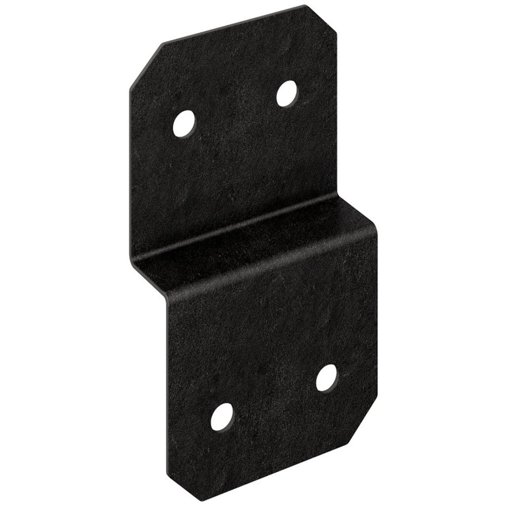 Simpson Strong-Tie Outdoor Accents Avant Collection ZMAX Black Powder-Coated Deck
