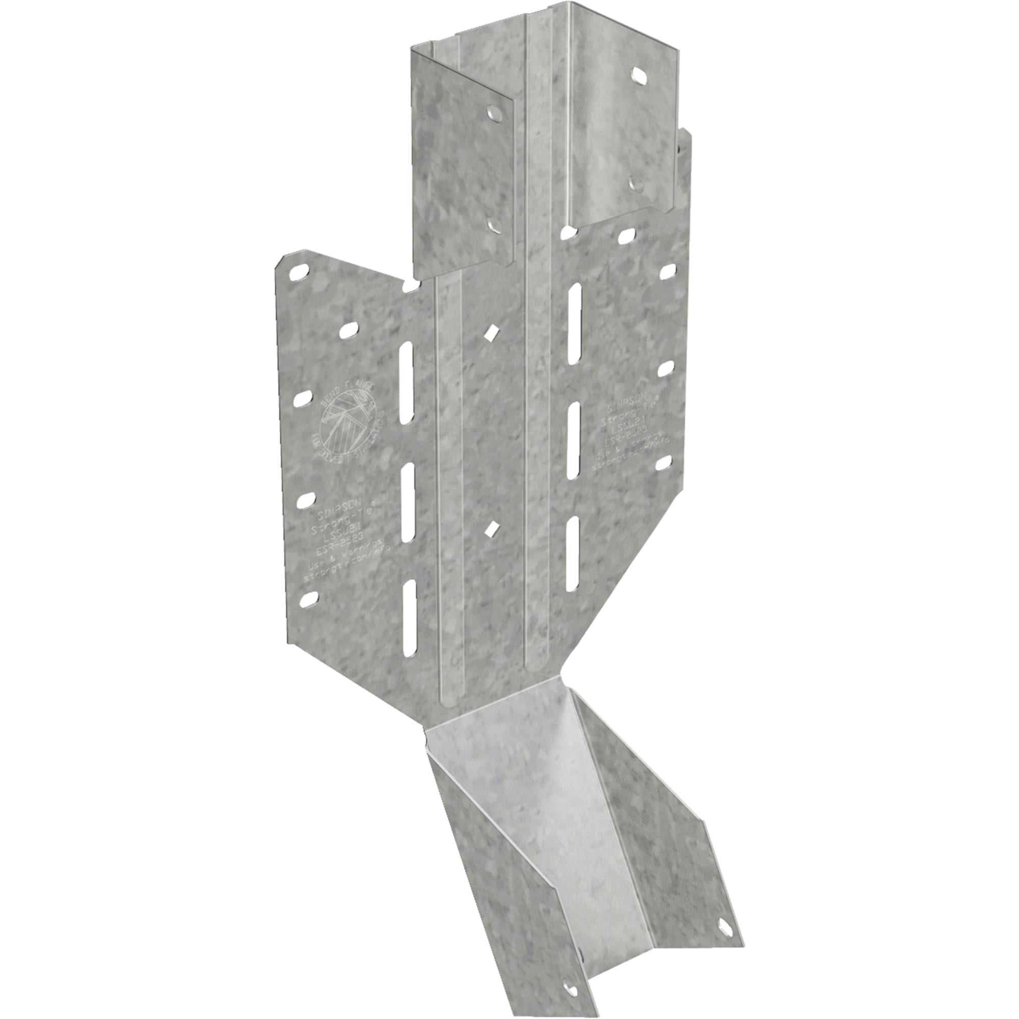 Simpson Strong Tie Simpson Strong Tie LSSU2.1 2-1/8-inch by 8-1/2-inch Adjustable Light Slopeable/Skewable U Hangers,