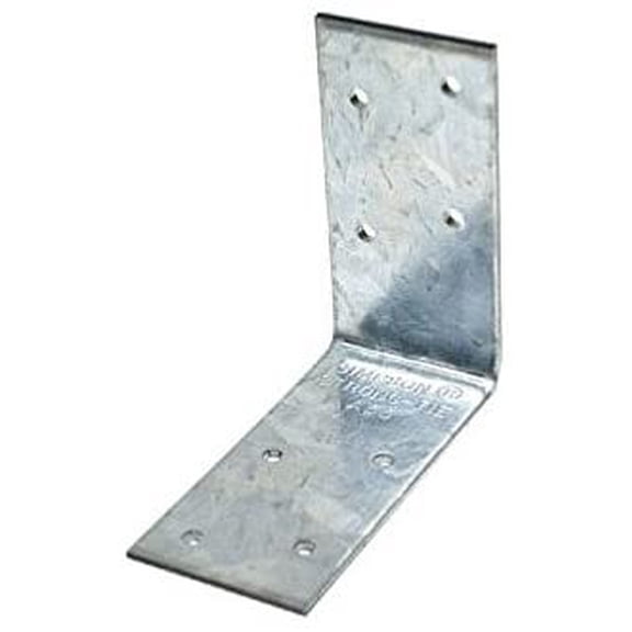 Simpson Strong-Tie Angle 3" H X 3" D X 1-1/2"W Nail Base 4 - 10d Nail Post 4 - 10d