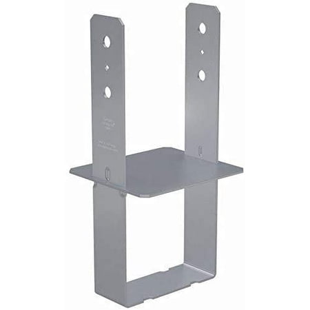 Simpson Strong-Tie CB66 6 in x6 in, Steel Rugged Performance Post Brackets Silver 6 Pack