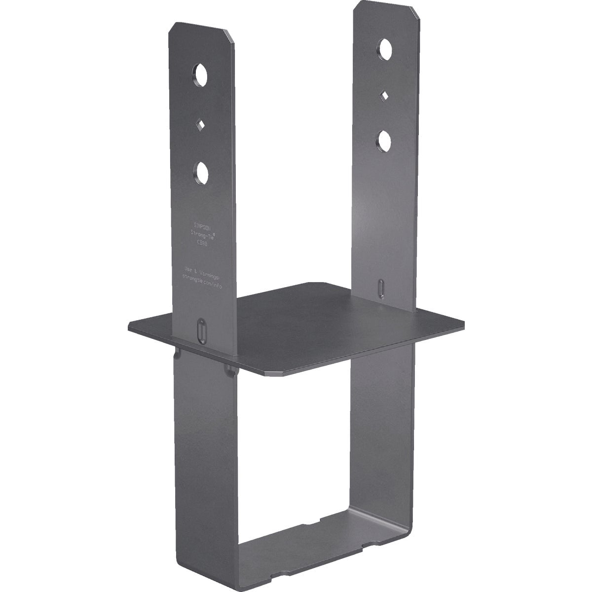 Simpson Strong-Tie CB88 8 in x 8 in, Column Base Concrete Brackets