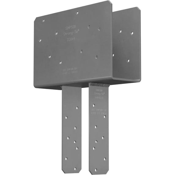 Simpson Strong-Tie CCQ44SDS2.5 - Column Cap for 4x Beam, 4x Post w/ SDS ...