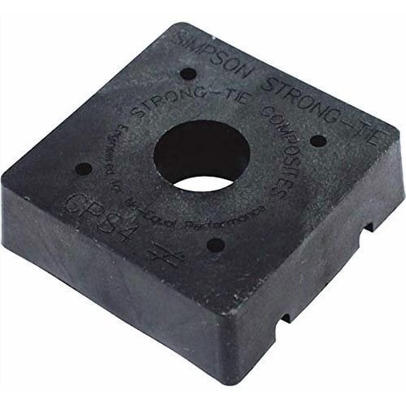Simpson Strong-Tie CPS4 Standoff Base Pack of 25 Residential Use, Standard Application