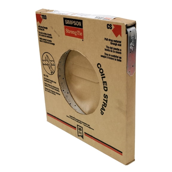 Simpson Strong-Tie CS18 CS 200-ft. 18-Gauge Galvanized Coiled Strap