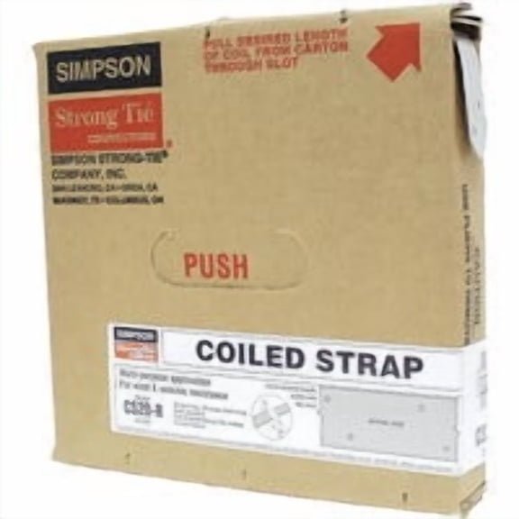 Simpson Strong-Tie Coiled Strap - Pack of 10