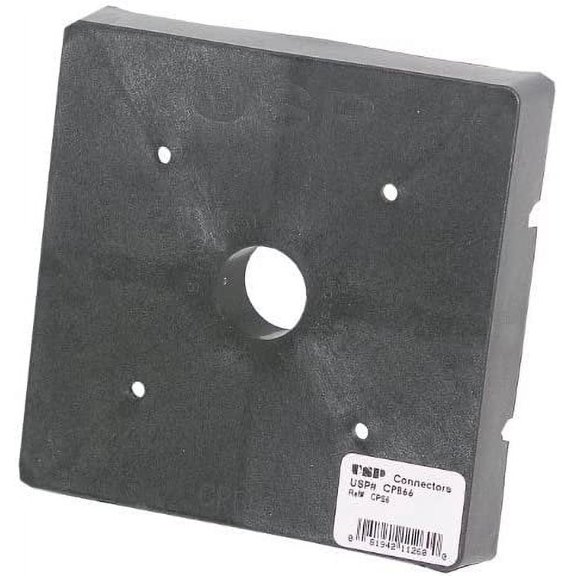 Simpson Strong-Tie Composite Base 3-1/4" L X 1" H X 3-1/4"W Plastic