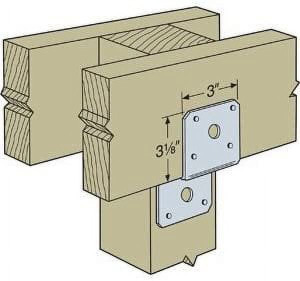 Simpson Strong-Tie DJT14Z Easy To Use Steel Joist Tie, 25 Count
