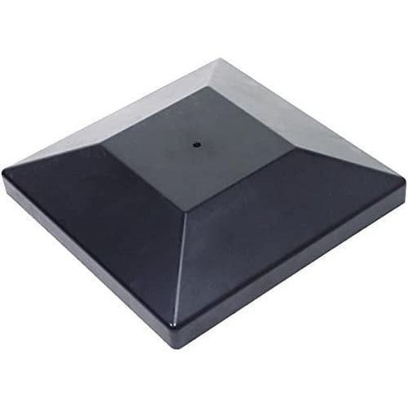 Simpson Strong Tie DPPC6BK-25 Black Plastic Decorative Post Cover for 6x6 Solid Sawn Post 25-Per Box
