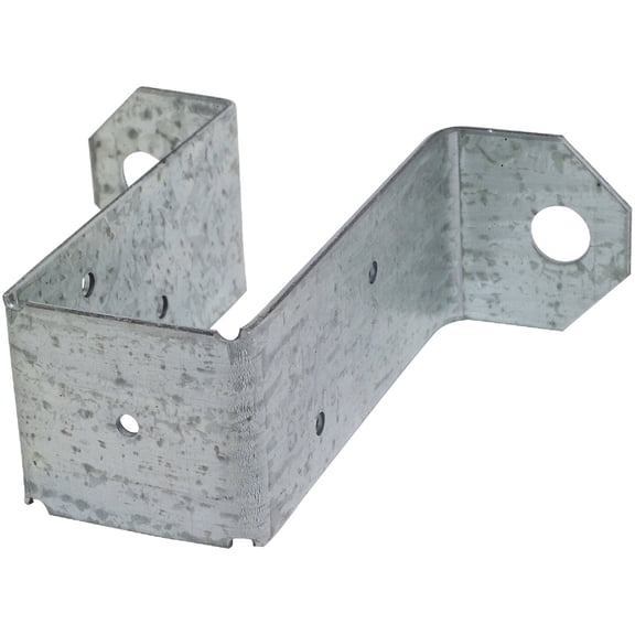 Simpson Strong-Tie DPT5Z DPTZ ZMAX Galvanized Deck Post Tie for 2x4 Post (Pack of 50)