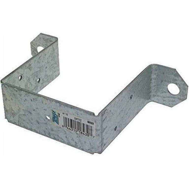 Simpson Strong-Tie DPT7Z, ZMAX Galvanized 14-Gauge 4x4 Deck
