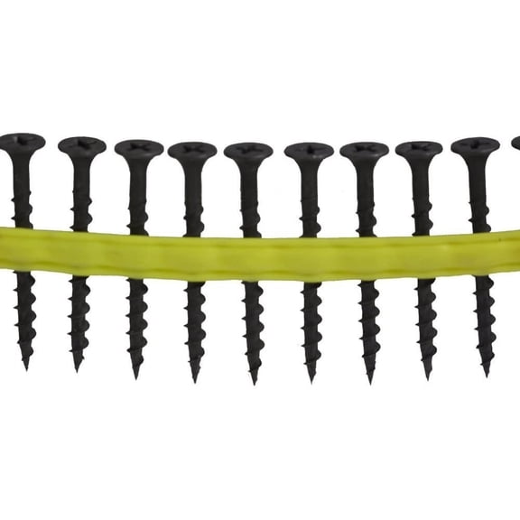 Simpson Strong Tie DWC158PS #6 x 1-5/8" Drywall to Wood Quik Drive Collated Screws - 2500 per Package