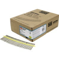 Simpson Strong-Tie Deck-Drive DSV DSVT3S Screw, #10 Thread, 3 in L, Ribbed Flat Head, T25 Drive, Steel